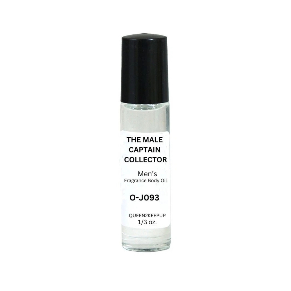 The Male Captain Collector (Men) Body Oil 10 ml Fragrance Pure Uncut 1/3 Roll-On